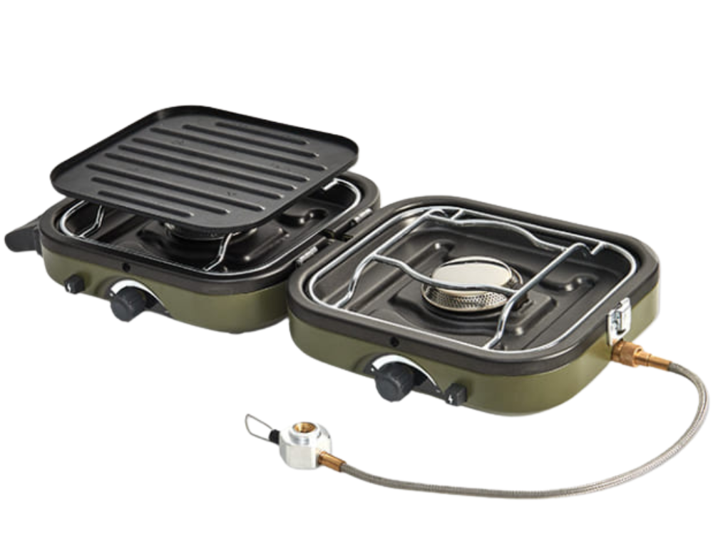 Bếp ga đôi gấp gọn Naturehike Glamping NH22RJ003