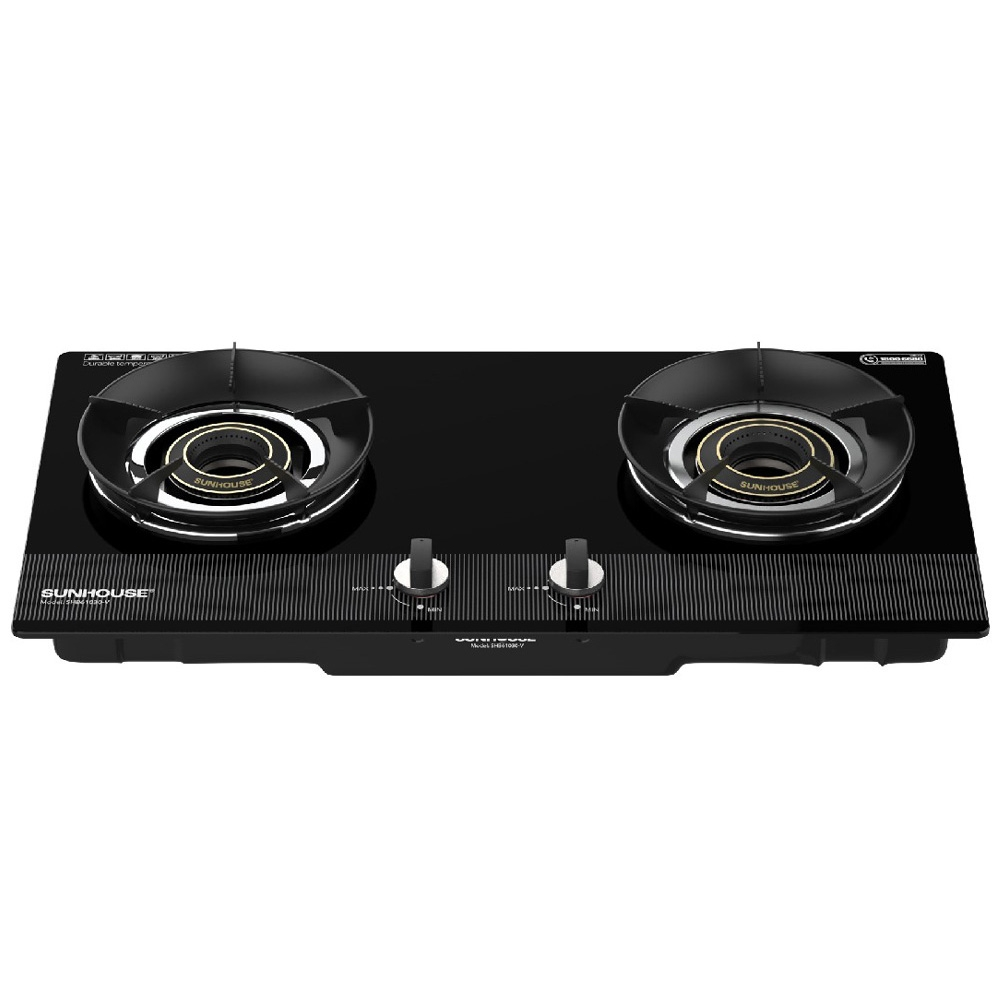 F1Bh9f60B891548 Bếp gas Âm Kính SUNHOUSE SHB61030-V