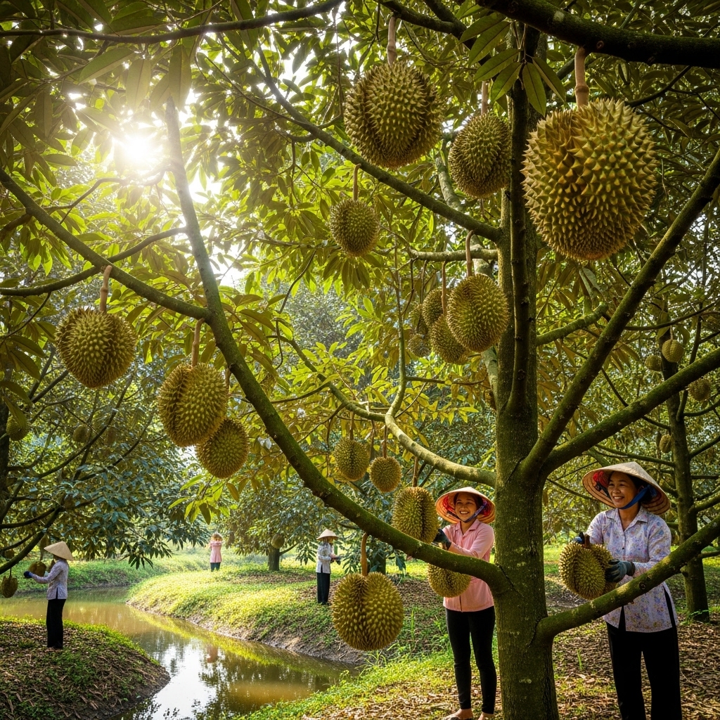 Hương Sầu Riêng Trên Bàn Tiệc Miệt Vườn - Khi Ẩm Thực Trở Thành Trải Nghiệm Du Lịch