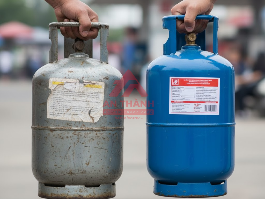 Lo ngại gas trôi nổi, tem mác không rõ ràng