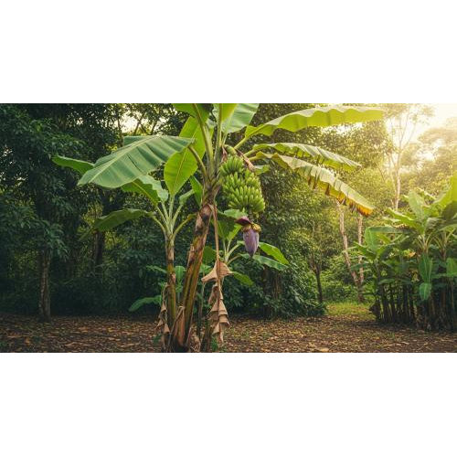 Hàng chuối sau hè - Biểu tượng của sự đủ đầy và chở che